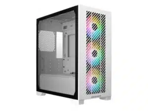 Cooler Master E301-WGNN-S00 Elite 301 White ARGB, ATX, Window, USB 3.2 Gen 1 Type-C, 3x 120mm ARGB