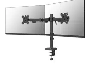 Neomounts DS60-600BL2 desk monitor arm, Clamp/Grommet, 10" - 32", 100 x 100 mm, Height adjust, Black