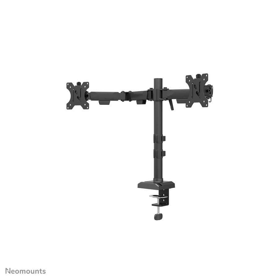 Neomounts DS60-600BL2 desk monitor arm, Clamp/Grommet, 10" - 32", 100 x 100 mm, Height adjust, Black 2 Neomounts DS60-600BL2 desk monitor arm, Clamp/Grommet, 10" - 32", 100 x 100 mm, Height adjust, Black - Afbeelding 2