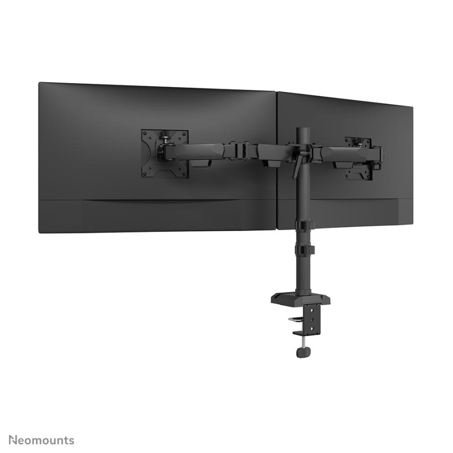 Neomounts DS60-600BL2 desk monitor arm, Clamp/Grommet, 10" - 32", 100 x 100 mm, Height adjust, Black 4 Neomounts DS60-600BL2 desk monitor arm, Clamp/Grommet, 10" - 32", 100 x 100 mm, Height adjust, Black - Afbeelding 4