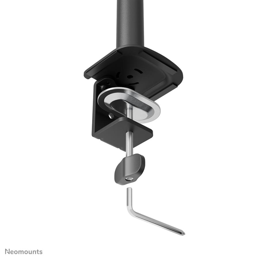 Neomounts DS60-600BL2 desk monitor arm, Clamp/Grommet, 10" - 32", 100 x 100 mm, Height adjust, Black 5 Neomounts DS60-600BL2 desk monitor arm, Clamp/Grommet, 10" - 32", 100 x 100 mm, Height adjust, Black - Afbeelding 5
