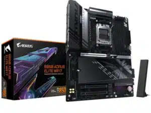 Gigabyte B850 A ELITE WF7 AORUS ELITE WIFI7, ATX, AMD AM5, B850, 4x DDR5 8200(O.C) 2.5 Gbe, Wi-Fi 7