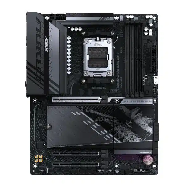 Gigabyte B850 A ELITE WF7 AORUS ELITE WIFI7, ATX, AMD AM5, B850, 4x DDR5 8200(O.C) 2.5 Gbe, Wi-Fi 7 2 Gigabyte B850 A ELITE WF7 AORUS ELITE WIFI7, ATX, AMD AM5, B850, 4x DDR5 8200(O.C) 2.5 Gbe, Wi-Fi 7 - Afbeelding 2