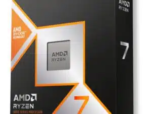 Amd 100-100001084WOF Ryzen 7 9800X3D CPU, AM5, 8C/ 16T, 4.7/ 5.2 GHz, 96MB, 120W, BOXED