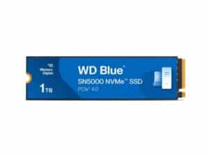 Western Digital WDS100T4B0E SN5000 Blue SSD, 1 TB, M.2 NVMe Gen 4.0, 5150/ 4900 MB/s, 770K IOPS