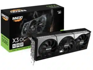 INNO3D N50803-16D7X-17603930 GEFORCE RTX 5080 X3 OC, ATX, 16GB, GDDR7, 256-bit, 960GB/s, PCIe5, 360W