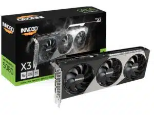 INNO3D N50803-16D7-176068N GEFORCE RTX 5080 X3, ATX, 16GB, GDDR7, 256-bit, 960 GB/s, 360W