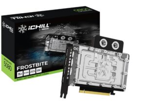 INNO3D C50803-16D7X-1760FB GEFORCE RTX 5080 ICHILL FROSTBITE, ATX, 16GB, GDDR7, 256-bit, 400W
