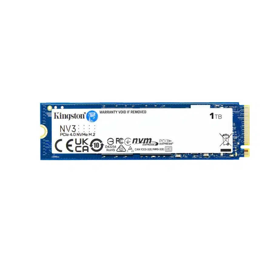 Kingston SNV3S/1000G Technology 1000G NV3 M.2 2280 NVMe SSD, 1 TB, M.2, 6000 MB/s 3 Kingston SNV3S/1000G Technology 1000G NV3 M.2 2280 NVMe SSD, 1 TB, M.2, 6000 MB/s - Afbeelding 3