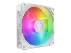 Cooler Master MFX-B2DW-25NP2-R2 SickleFlow Edge 120 ARGB White Edition, 120mm, 690~2500 RPM, White