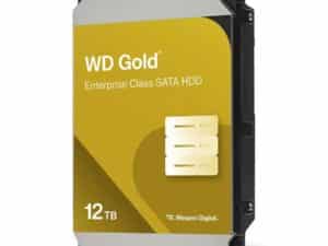 Western Digital WD122KRYZ Gold HDD, 12 TB, 3.5", SATA 6 Gbps, 7200 RPM, 256MB, 512e
