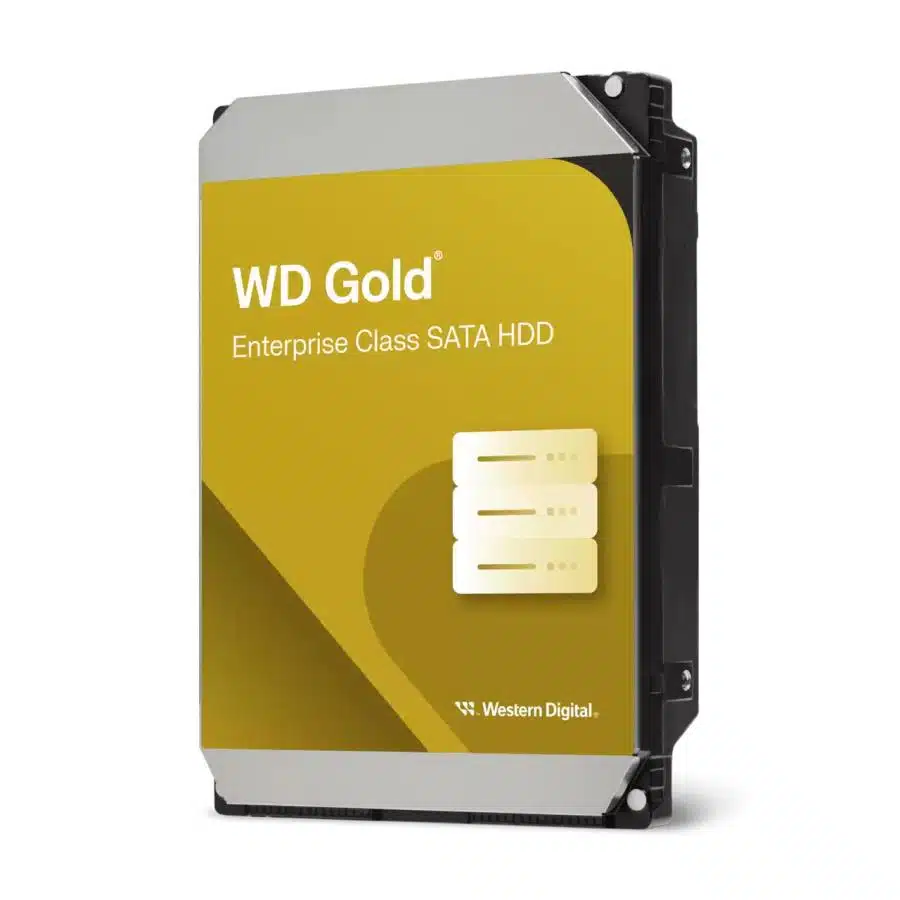 Western Digital WD122KRYZ Gold HDD, 12 TB, 3.5", SATA 6 Gbps, 7200 RPM, 256MB, 512e 3 Western Digital WD122KRYZ Gold HDD, 12 TB, 3.5", SATA 6 Gbps, 7200 RPM, 256MB, 512e - Afbeelding 3