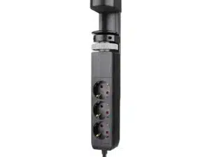 Neomounts DS22-840BL6 desk socket with clamp, 1.4 m, Indoor, Type F, Plastic, Black, Power Delivery