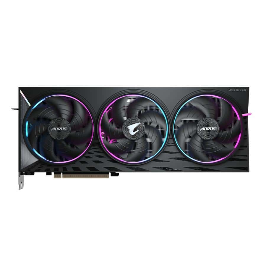 Gigabyte GV-R9070XTAORUS E-16GD AORUS Radeon RX 9070 XT ELITE 16G, 16GB GDDR6, 256bit, PCIe 5.0 2 Gigabyte GV-R9070XTAORUS E-16GD AORUS Radeon RX 9070 XT ELITE 16G, 16GB GDDR6, 256bit, PCIe 5.0 - Afbeelding 2