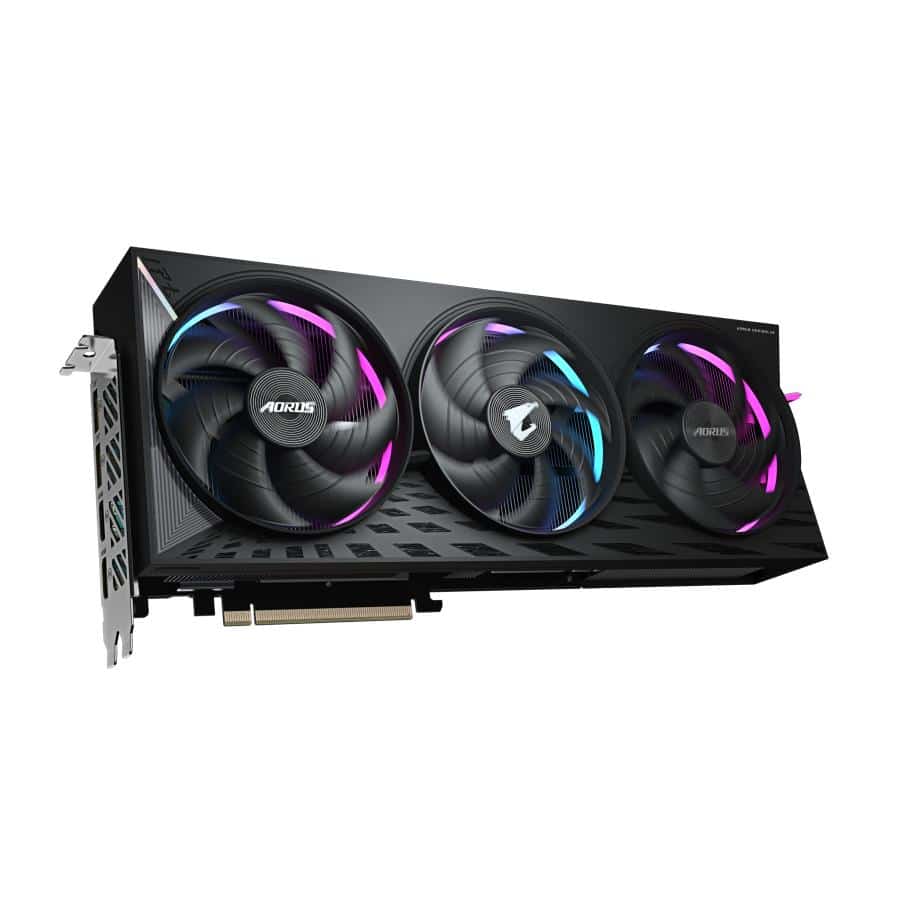 Gigabyte GV-R9070XTAORUS E-16GD AORUS Radeon RX 9070 XT ELITE 16G, 16GB GDDR6, 256bit, PCIe 5.0 3 Gigabyte GV-R9070XTAORUS E-16GD AORUS Radeon RX 9070 XT ELITE 16G, 16GB GDDR6, 256bit, PCIe 5.0 - Afbeelding 3