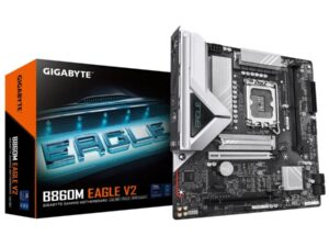 Gigabyte B860M EAGLE V2, mATX, Intel LGA1851, B860, 2x DDR5, 2.5GbE, USB Type-C 3.2 Gen 1