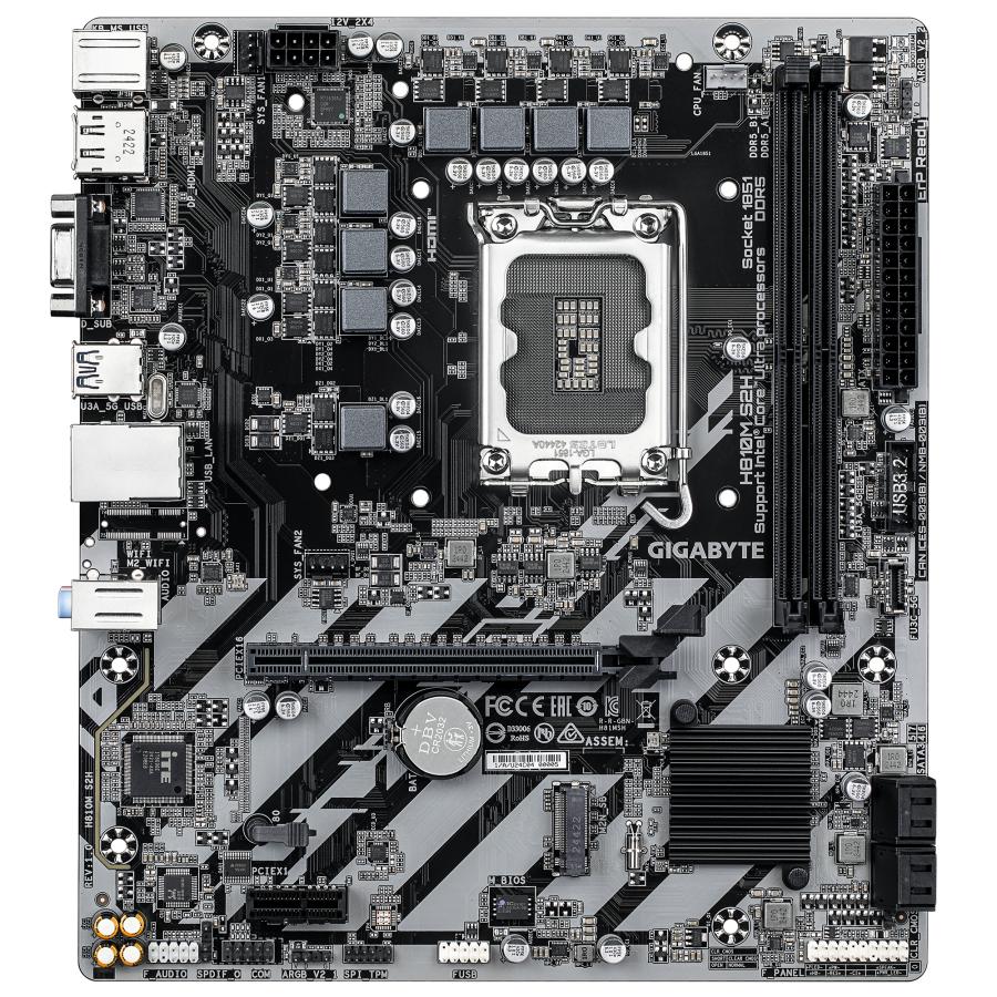 Gigabyte H810M S2H 2 Gigabyte H810M S2H - Afbeelding 2