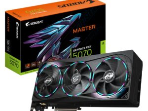 Gigabyte GV-N5070AORUS M-12GD AORUS GeForce RTX 5070 MASTER 12G, 12 GB, GDDR7, 192bit, PCIe 5.0