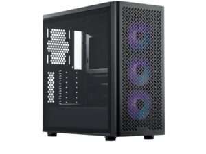 Cooler Master E502-KGNN-S00 Midi-Tower, ATX, WIndow, 3x 120MM ARGB, USB Type-C, Black