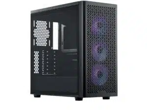 Cooler Master E502-KGNN-S00 Midi-Tower, ATX, WIndow, 3x 120MM ARGB, USB Type-C, Black