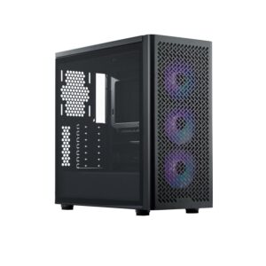 Cooler Master E502-KGNN-S00 Midi-Tower, ATX, WIndow, 3x 120MM ARGB, USB Type-C, Black