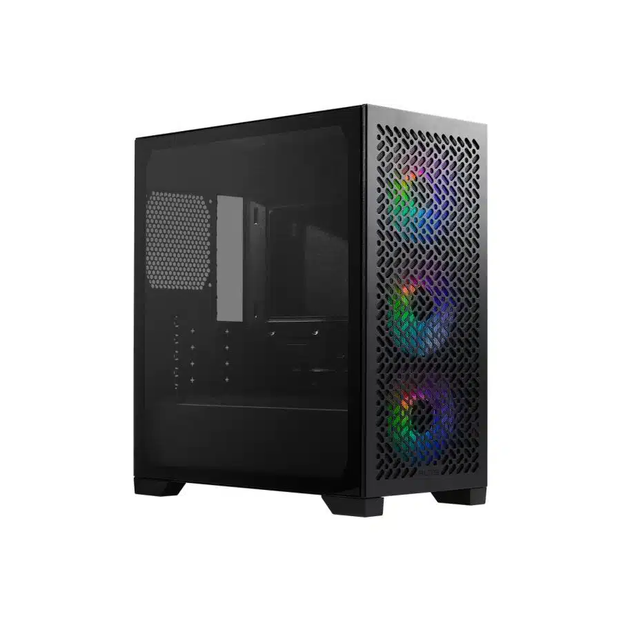 Cooler Master E302-KGNN-S00 Elite 302 Midi-Tower Black, mATX, Window, 3x 120mm ARGB, Grill 1 Cooler Master E302-KGNN-S00 Elite 302 Midi-Tower Black, mATX, Window, 3x 120mm ARGB, Grill