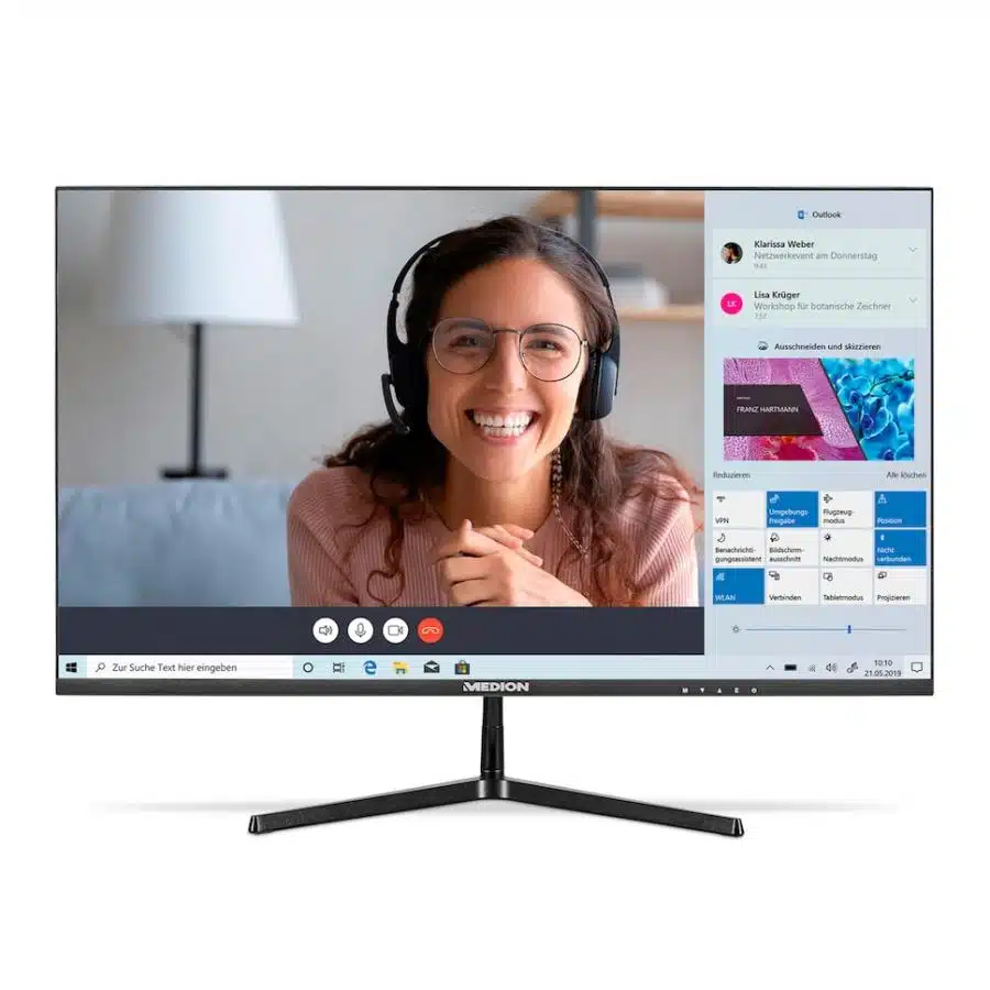MEDION 30037893 P52726, 68.6 cm (27") 1920 x 1080 pixels, Full HD, LCD, 14 ms, Black 1 MEDION 30037893 P52726, 68.6 cm (27") 1920 x 1080 pixels, Full HD, LCD, 14 ms, Black
