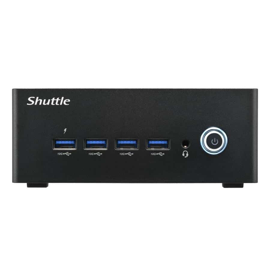 Shuttle NT10H5 Nano PC Intel Core Ultra 5 125H, Arc Graphics, 2xHDMI, 2xUSB 4.0 DP, 2.5 Gbe, DDR5 2 Shuttle NT10H5 Nano PC Intel Core Ultra 5 125H, Arc Graphics, 2xHDMI, 2xUSB 4.0 DP, 2.5 Gbe, DDR5 - Afbeelding 2