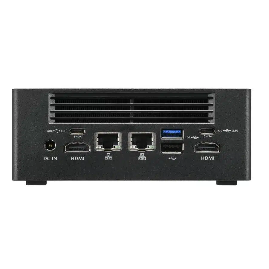 Shuttle NT10H5 Nano PC Intel Core Ultra 5 125H, Arc Graphics, 2xHDMI, 2xUSB 4.0 DP, 2.5 Gbe, DDR5 3 Shuttle NT10H5 Nano PC Intel Core Ultra 5 125H, Arc Graphics, 2xHDMI, 2xUSB 4.0 DP, 2.5 Gbe, DDR5 - Afbeelding 3