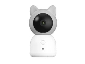 XENON X7201 Smart Baby camera without Monitor, Wi-Fi, 3 MP, Night-Vision, USB Type-C, SD, White