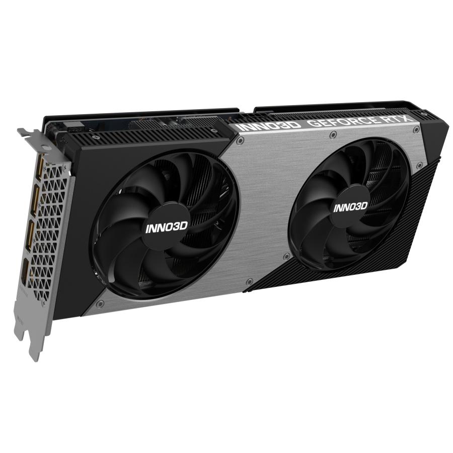 INNO3D N506T2-08D7-193075N INNO3D GeForce RTX™ 5060 Ti 8GB TWIN X2, 8 GB, GDDR7, 128-bit, 650 W 2 INNO3D N506T2-08D7-193075N INNO3D GeForce RTX™ 5060 Ti 8GB TWIN X2, 8 GB, GDDR7, 128-bit, 650 W - Afbeelding 2