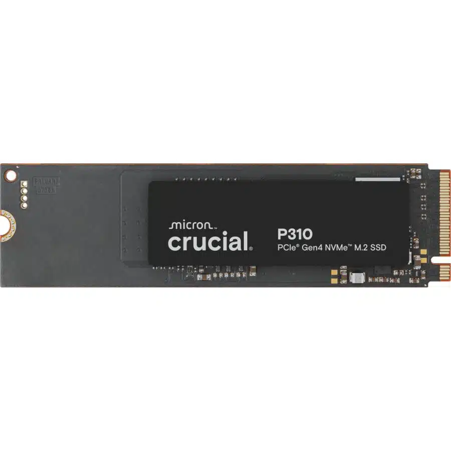 Crucial CT500P310SSD8 P310 SSD, 500 GB, M.2 NVMe, PCIe Gen4, 3D NAND, 6600/ 3500 MB/s 1 Crucial CT500P310SSD8 P310 SSD, 500 GB, M.2 NVMe, PCIe Gen4, 3D NAND, 6600/ 3500 MB/s