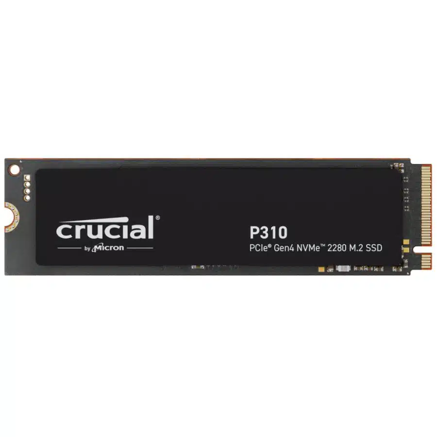 Crucial CT1000P310SSD8 P310 SSD, 1 TB, M.2 PCIe Gen4 NVMe, 3D NAND, 7100/ 6000 MB/s 1 Crucial CT1000P310SSD8 P310 SSD, 1 TB, M.2 PCIe Gen4 NVMe, 3D NAND, 7100/ 6000 MB/s