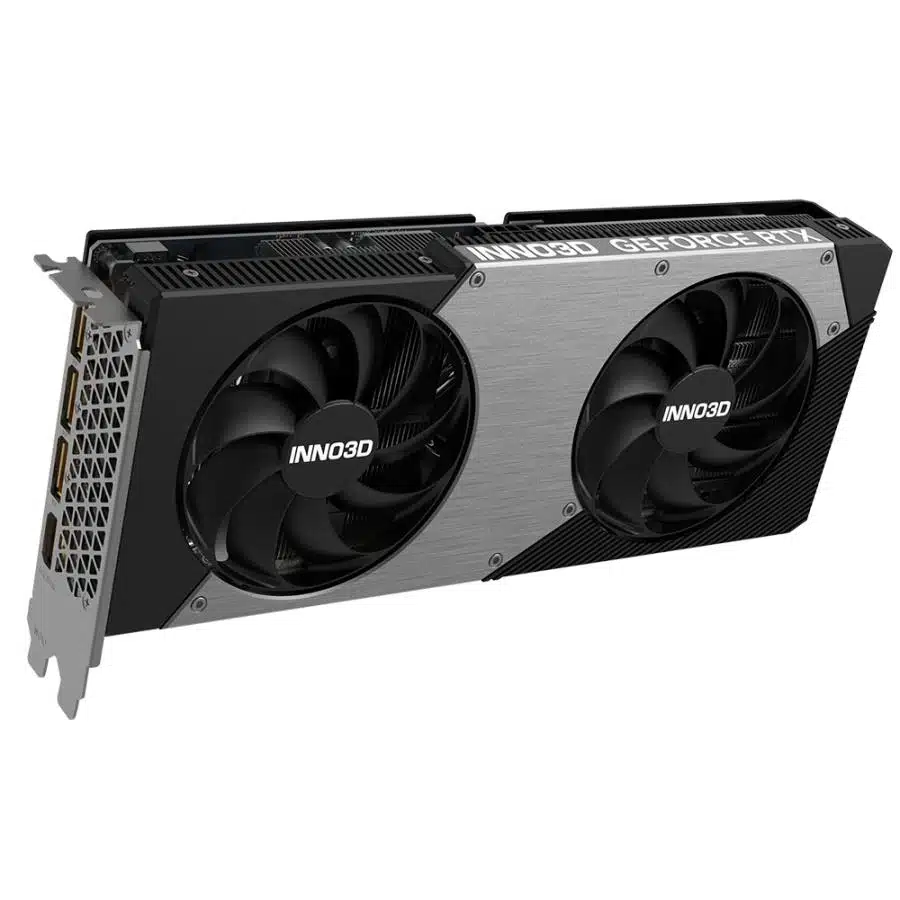 INNO3D N506T2-16D7-191073N GeForce RTX 5060 Ti Twin X2 16GB, 16 GB, GDDR7, 128-bit, 448 GB/s, PCIe5 2 INNO3D N506T2-16D7-191073N GeForce RTX 5060 Ti Twin X2 16GB, 16 GB, GDDR7, 128-bit, 448 GB/s, PCIe5 - Afbeelding 2