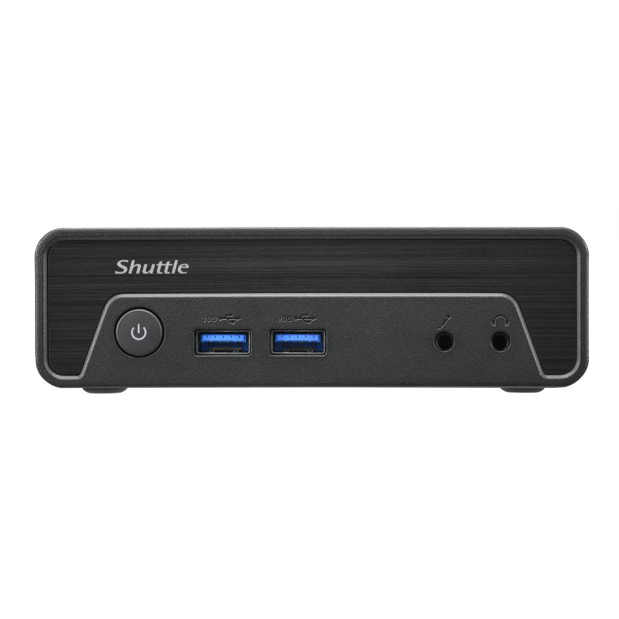 Shuttle PFB-NE10N101 NE10N Nano PC, Intel N 100 SoC, DDR4, HDMI, DP, 6x USB, LAN, fanless, 24/7, 65W 2 Shuttle PFB-NE10N101 NE10N Nano PC, Intel N 100 SoC, DDR4, HDMI, DP, 6x USB, LAN, fanless, 24/7, 65W - Afbeelding 2