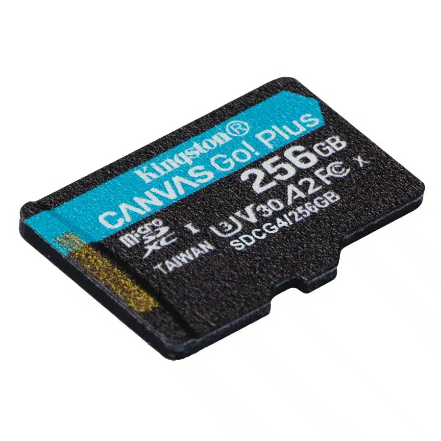 Kingston SDCG4/256GB Canvas Go! Plus microSDXC w/ adapter, 256 GB, 200MB/s A2 U3 V30 Class 10, UHS-I 4 Kingston SDCG4/256GB Canvas Go! Plus microSDXC w/ adapter, 256 GB, 200MB/s A2 U3 V30 Class 10, UHS-I - Afbeelding 4