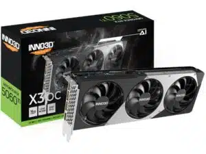 INNO3D N506T3-16D7X-191073L GEFORCE RTX 5060 Ti 16GB X3 OC 16 GB, GDDR7, 128-bit, 448 GB/s