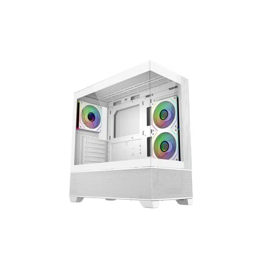 Cooler Master E690-WHNN-S00 Elite 690 WOOD White, 270° Full-View Tempered Glass, Seamless Bevel 1 Cooler Master E690-WHNN-S00 Elite 690 WOOD White, 270° Full-View Tempered Glass, Seamless Bevel