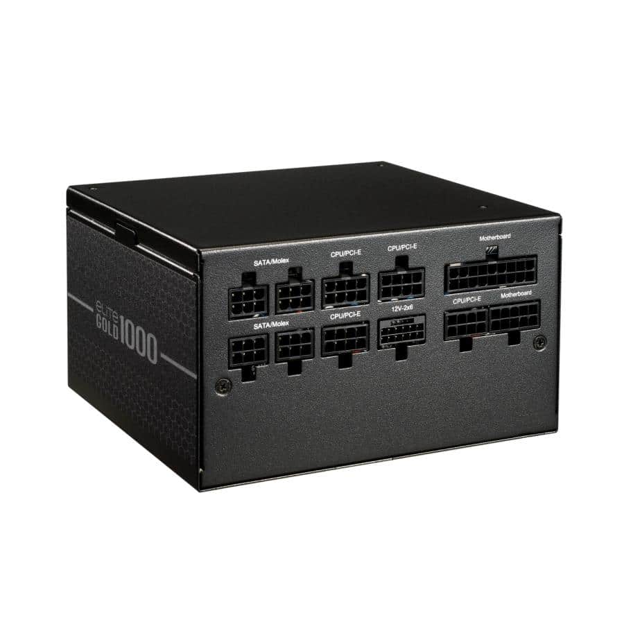 Cooler Master MPW-A001-AFAG-BEU Gold 80+ 1000W PSU, INTEL ATX 3.1, 135mm, FDB long-life bearing fan 2 Cooler Master MPW-A001-AFAG-BEU Gold 80+ 1000W PSU, INTEL ATX 3.1, 135mm, FDB long-life bearing fan - Afbeelding 2