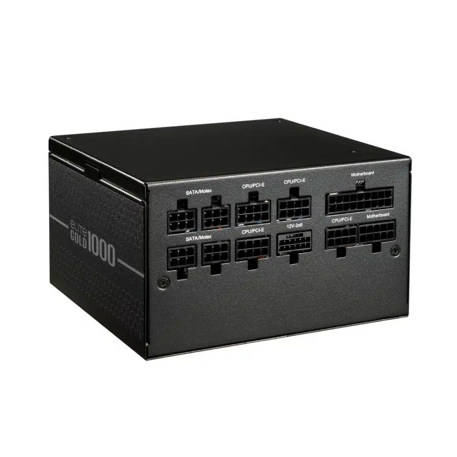Cooler Master MPW-A001-AFAG-BEU Gold 80+ 1000W PSU, INTEL ATX 3.1, 135mm, FDB long-life bearing fan 2 Cooler Master MPW-A001-AFAG-BEU Gold 80+ 1000W PSU, INTEL ATX 3.1, 135mm, FDB long-life bearing fan - Afbeelding 2