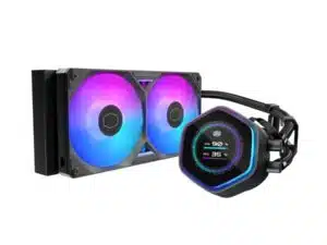 Cooler Master MLX-D24M-A25SZ-L1 Atmos II LCD Black, 240mm, 2x 120mm Sickleflow edge