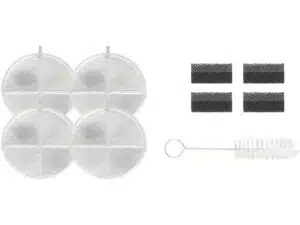 XENON Smart X8780 Smart Cat Water Fountain 4-Piece Spare Filter, 8650 Compatible, White