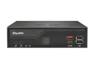 Shuttle PIB-DH810001 DH810 Slim PC, S1851, 1x HDMI (2.1) 1x DP, 1x USB-C (DP), 2x M.2, 2x LAN