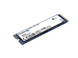 Kingston SNV3S/4000G 4000G NV3 SSD, 4 TB, M.2 2280, NVMe, PCIe Gen 4, 6000 MB/s
