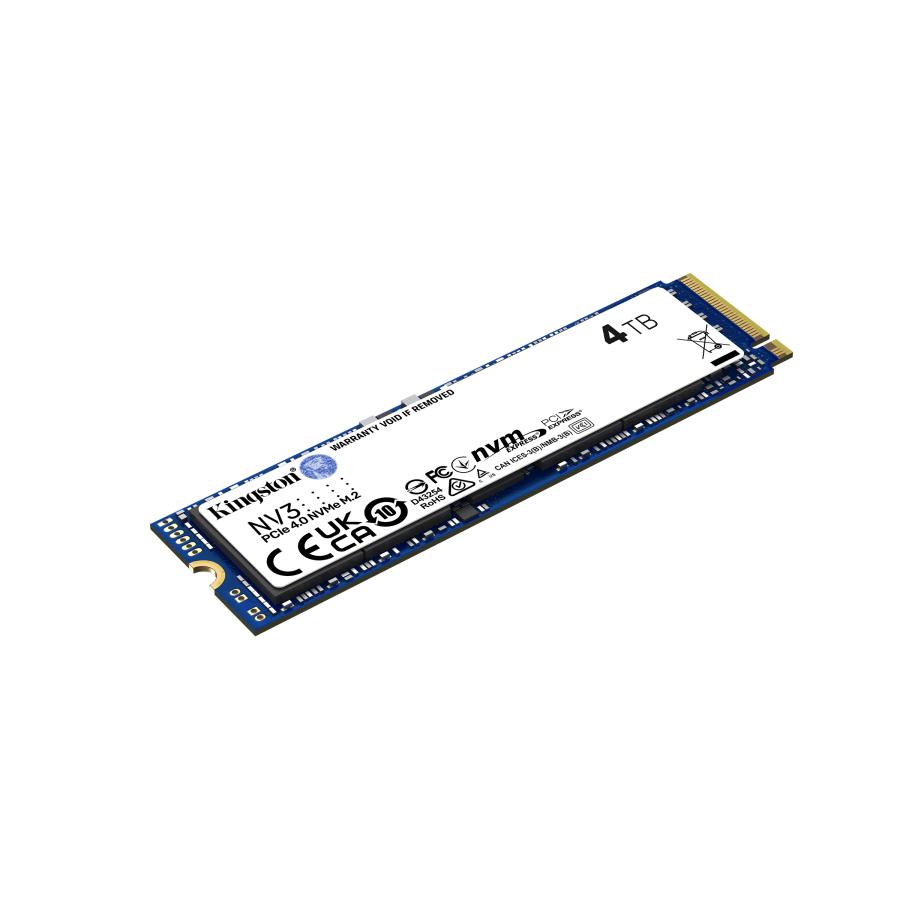 Kingston SNV3S/4000G 4000G NV3 SSD, 4 TB, M.2 2280, NVMe, PCIe Gen 4, 6000 MB/s 1 Kingston SNV3S/4000G 4000G NV3 SSD, 4 TB, M.2 2280, NVMe, PCIe Gen 4, 6000 MB/s