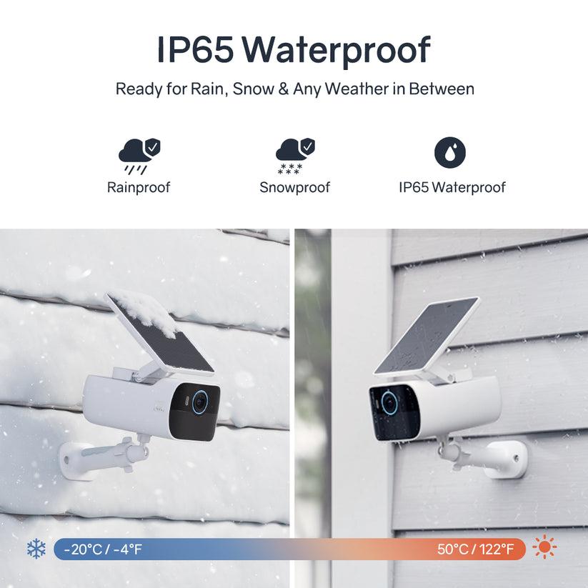 Safemo SC1 SolarCam, 4K UHD Video, 8× Zoom,132° View, Night Vision, Wi-FI 2.4 Ghz, 1.5W solar, Whi 4 Safemo SC1 SolarCam, 4K UHD Video, 8× Zoom,132° View, Night Vision, Wi-FI 2.4 Ghz, 1.5W solar, Whi - Afbeelding 4
