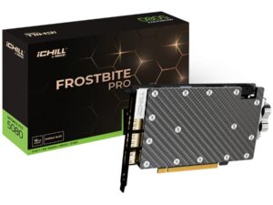 INNO3D C50803-16D7X-1760FBP GeForce RTX 5080 iChill FROSTBITE PRO, 16GB, GDDR7, 256-bit, 30Gbps
