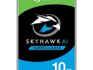 Seagate ST10000VE001 SkyHawk Surveillance HDD, 10 TB, 3.5", 7200 RPM