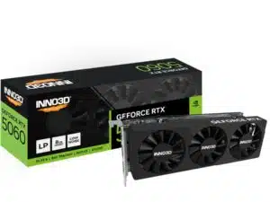 INNO3D N5060L-08D7-17941616 GeForce RTX 5060 X3LP, 8GB GDDR7, 128-bit, 2497 Mhz, 28Gbps