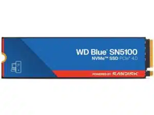 Western Digital WDS500G5B0E-00CPE0 SN5100 BLUE SSD, 500GB, M.2, PCIe Gen 4.0, 3D QLC, 6600MB/s